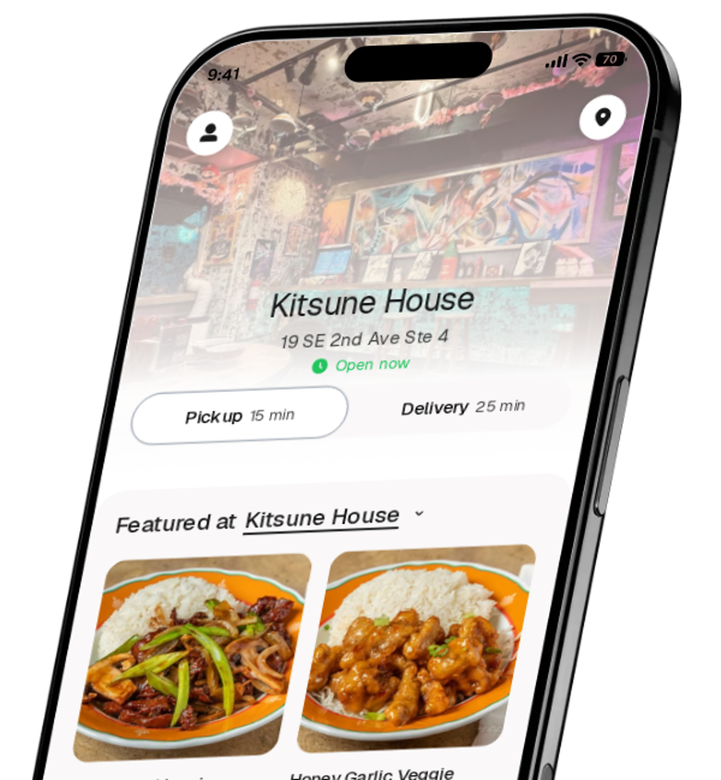 Kitsune House app preview