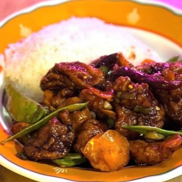 Orange Veggie & Tofu.